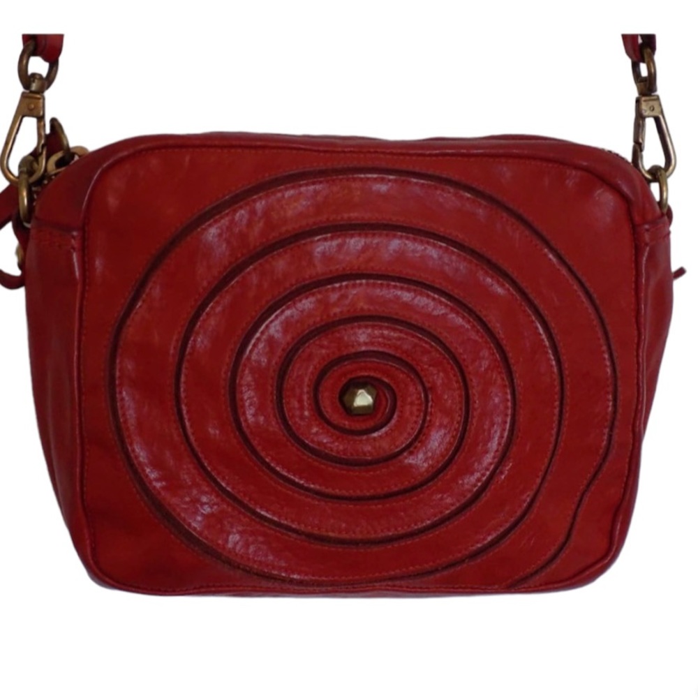 Campomaggi Red Crossbody Bag